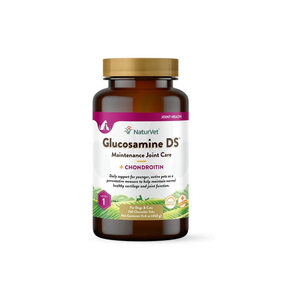 NaturVet Glucosamine DS Level 1 Soft Chews 120 Ct.