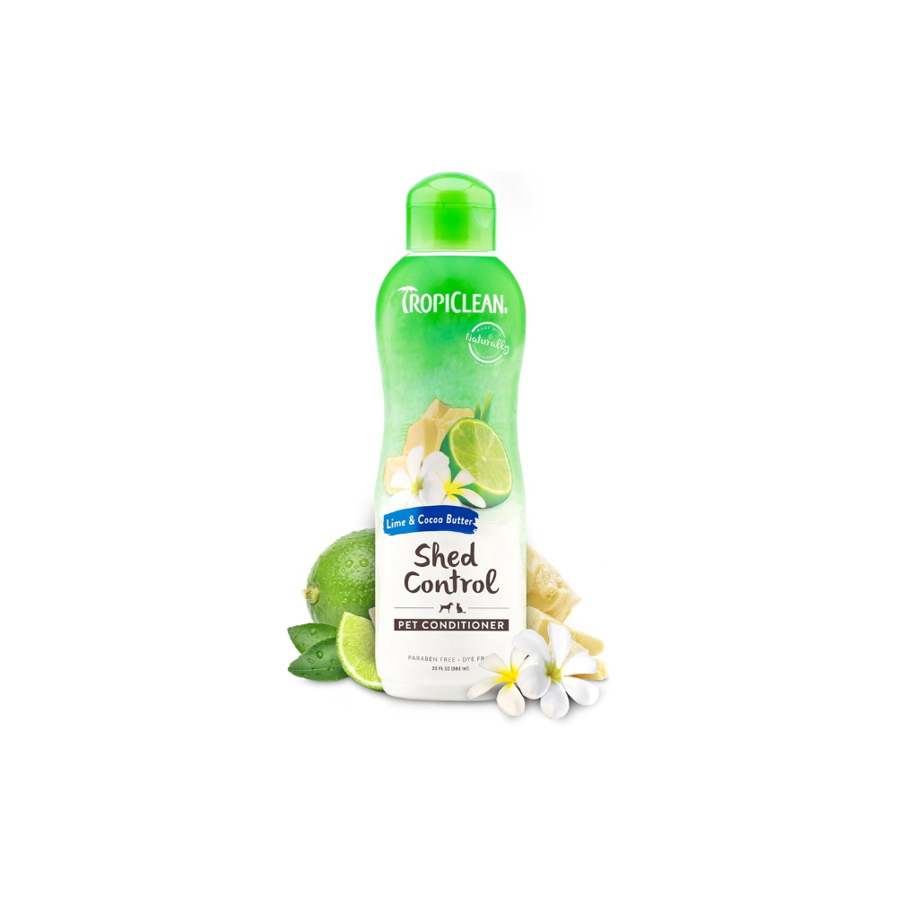 Tropiclean Deshedding Dog Conditioner - Lime & Coconut Butter 20oz
